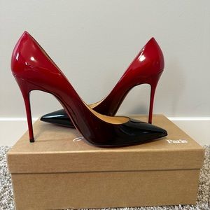 Christian Louboutin Décolleté 554 patent degrade